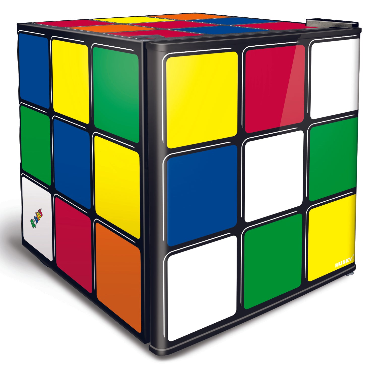 46L Counter-Top Beverage Cooler Solid Door “ Rubiks Cube